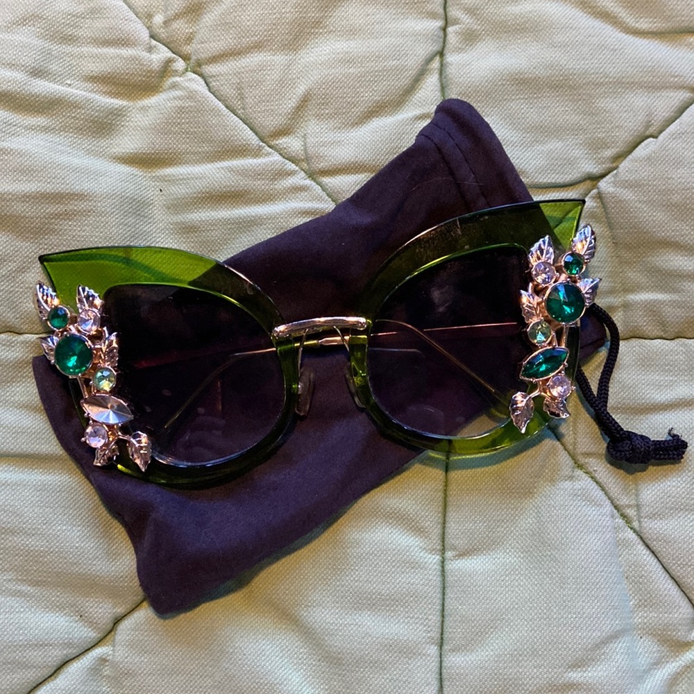 Beaded sunglasses